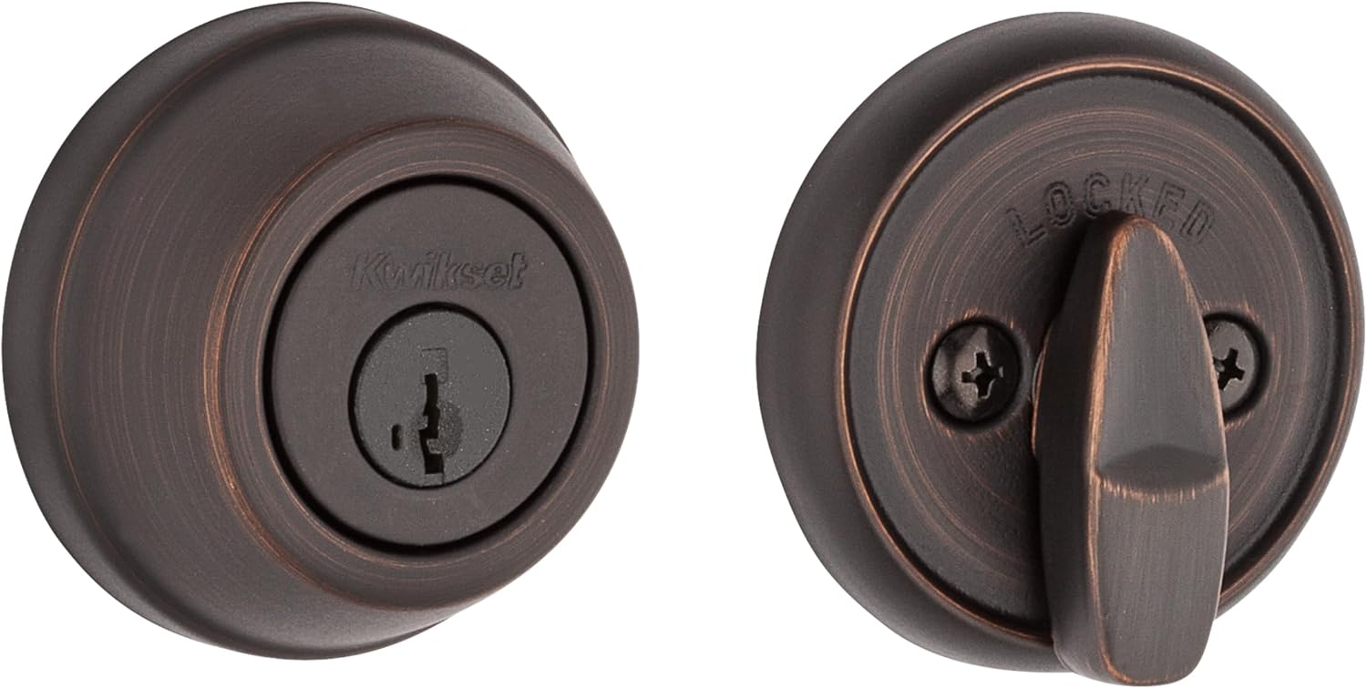 Kwikset 780 Deadbolt Lock for Enhanced Home Security and Style