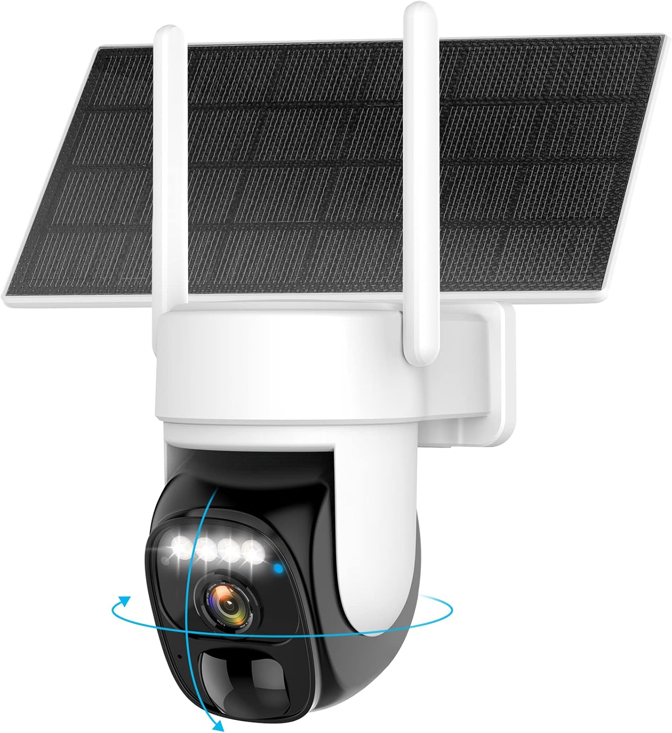 Hawkray Solar Security Cameras Wireless Outdoor with 2K HD View