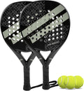 Padel Racket Carbon Fiber Surface with EVA Memory Foam Core WLSRW