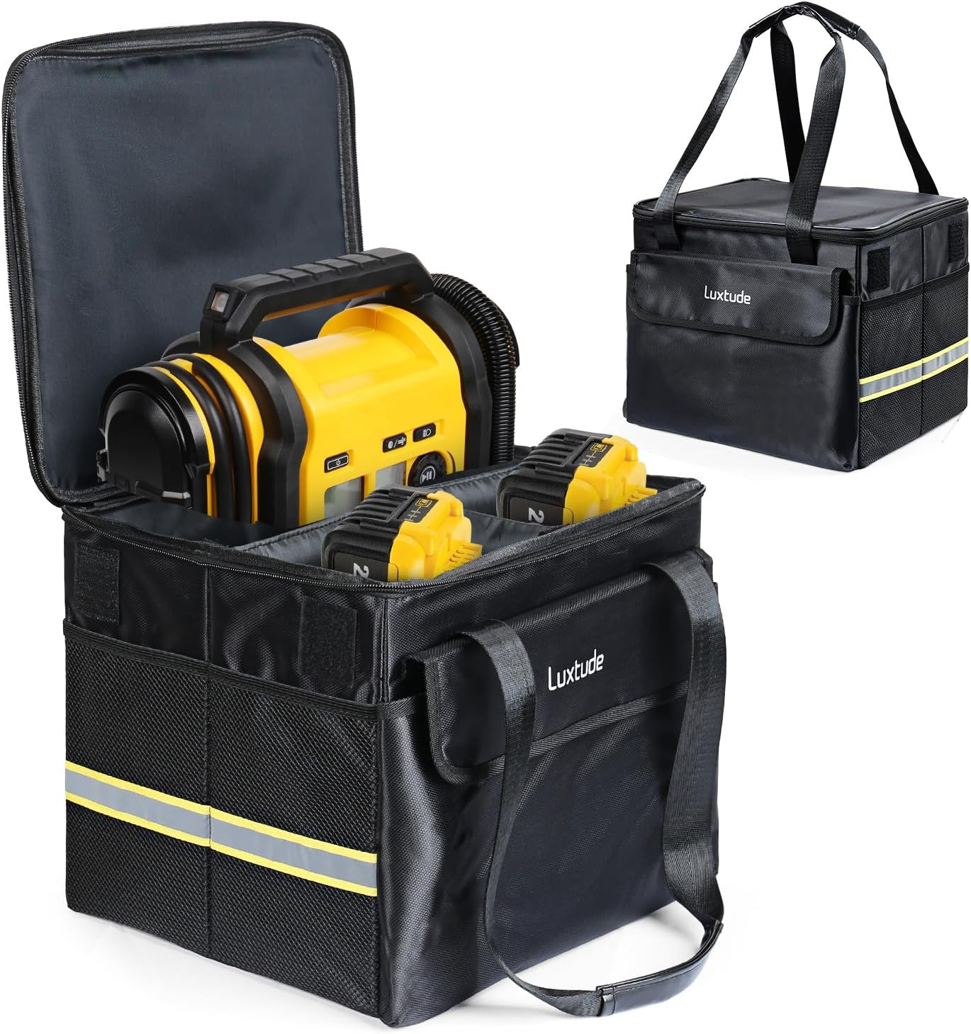 Luxtude Portable Tire Inflator Case - Organize with Ease!