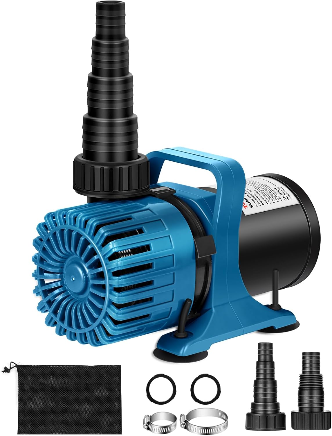 120W Pond Pump for Outdoor Ponds & Water Gardens, Ultra-Quiet