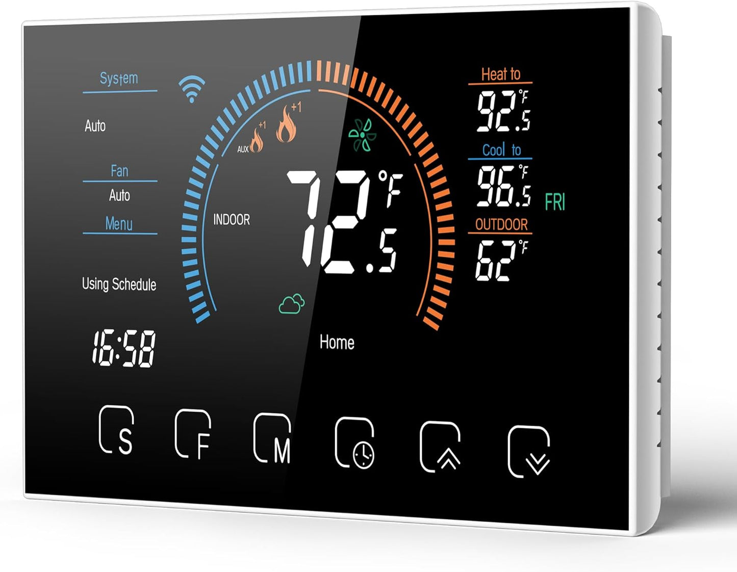 Smart Thermostat for Home with WiFi and Energy Saving Features