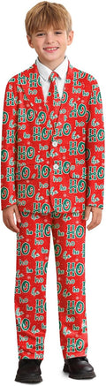 Boys Ugly Christmas 3 Piece Suit for Holiday Fun and Style