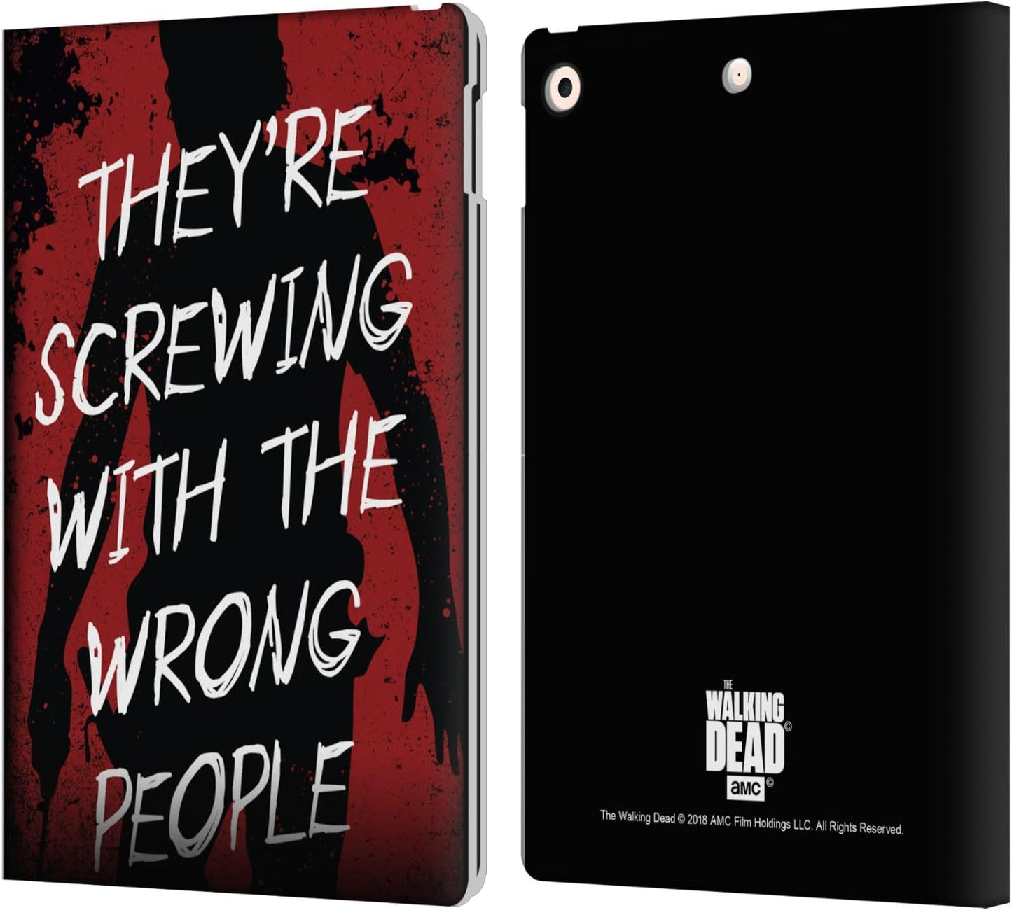 AMC The Walking Dead Trust Rick Grimes Leather Wallet Case