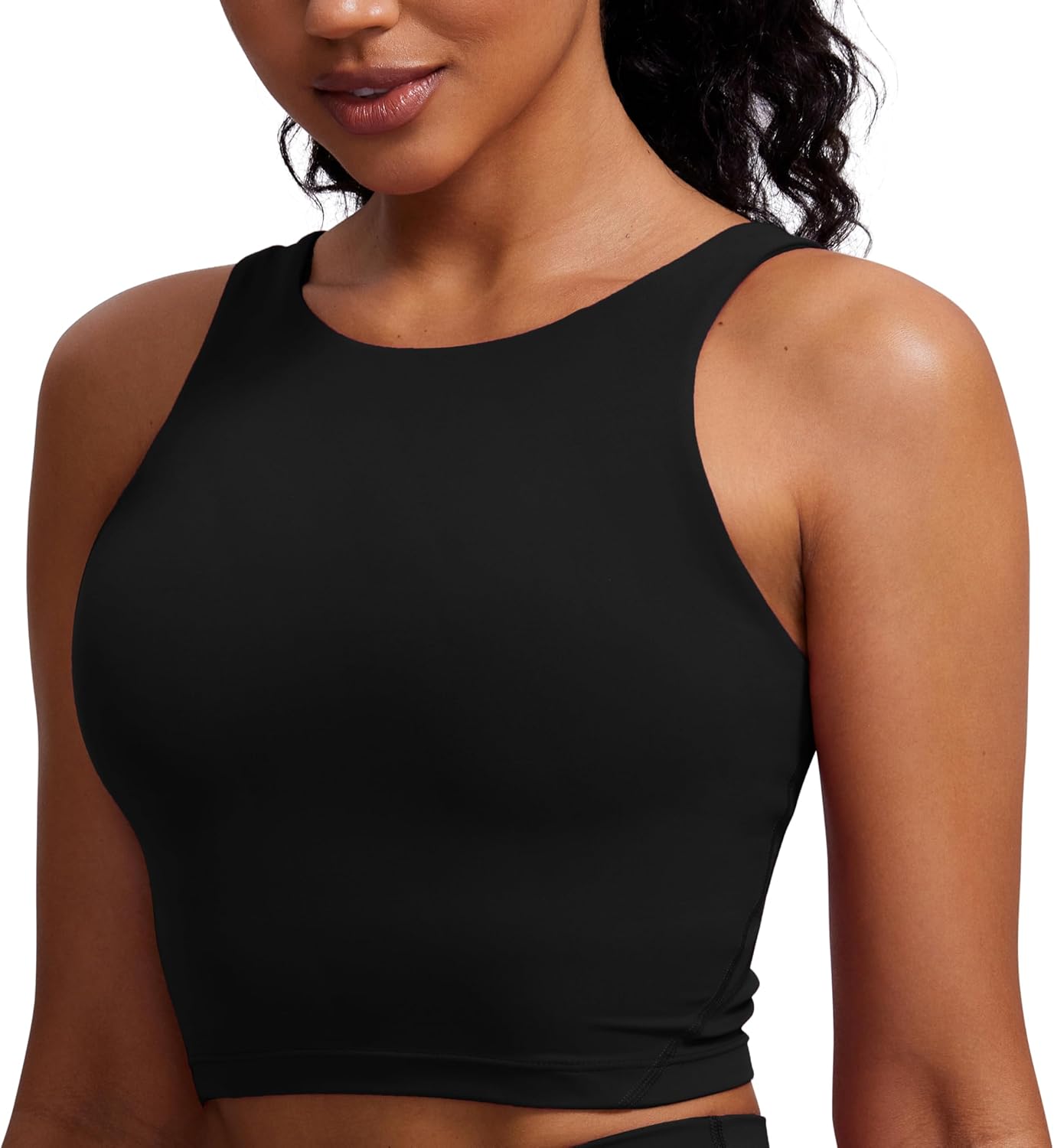 CRZ YOGA Womens U Back Sports Bras for Yoga and Lounge