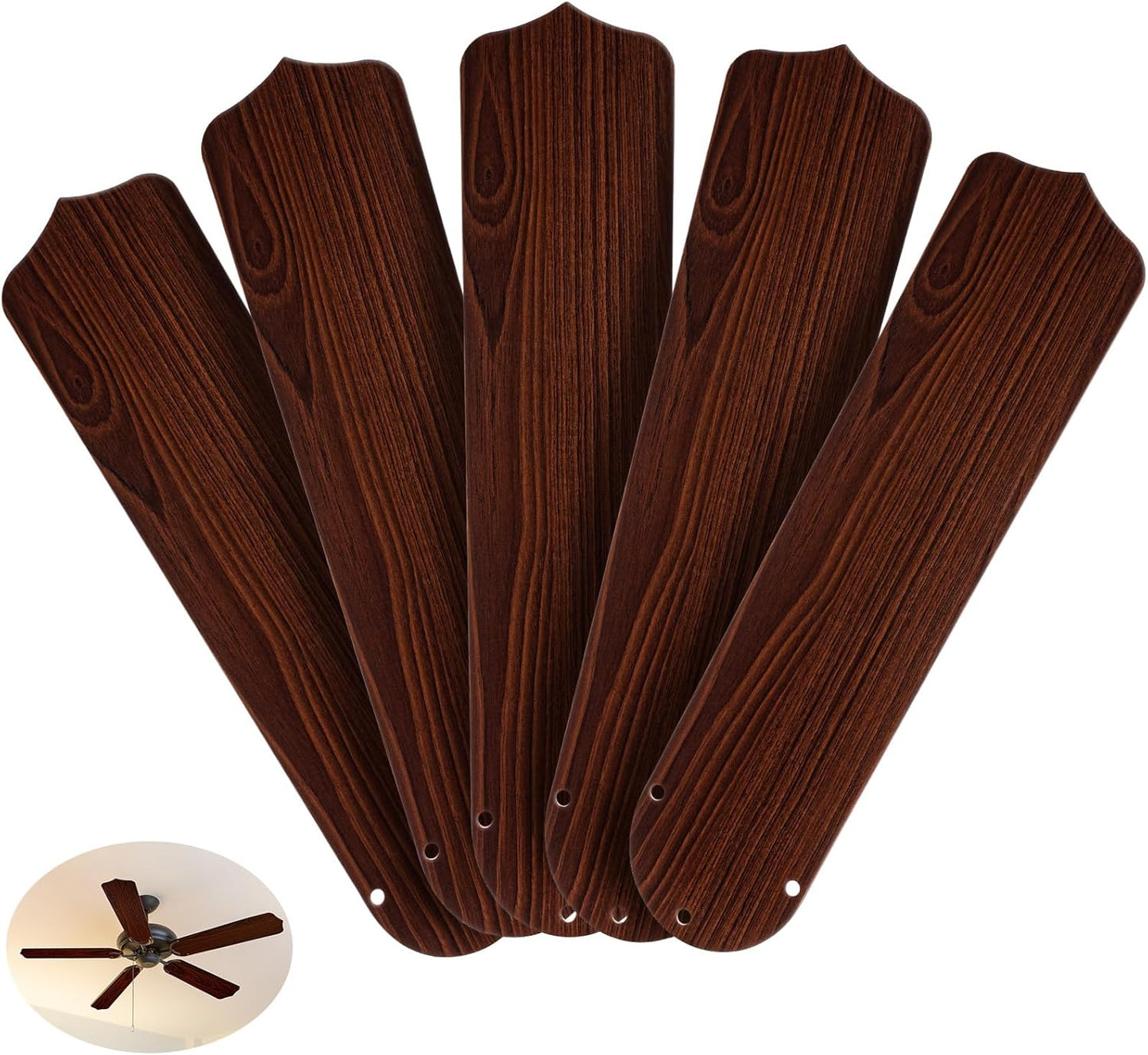 20 Replacement Fan Blades for 52 Ceiling Fan Waterproof Design