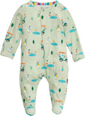 Magnetic Me Boys Modal Magnetic Baby Footie Pajamas - Silky Soft Avoid
