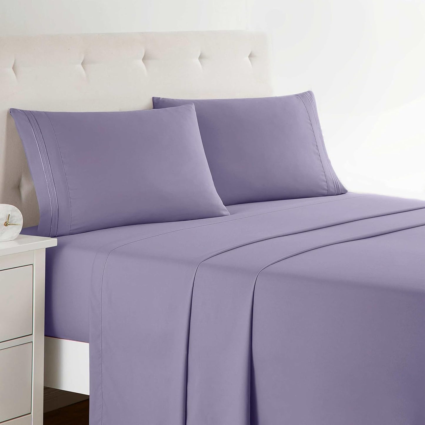 Clara Clark Premier 1800 Series Bed Sheet Set for Luxury Comfort