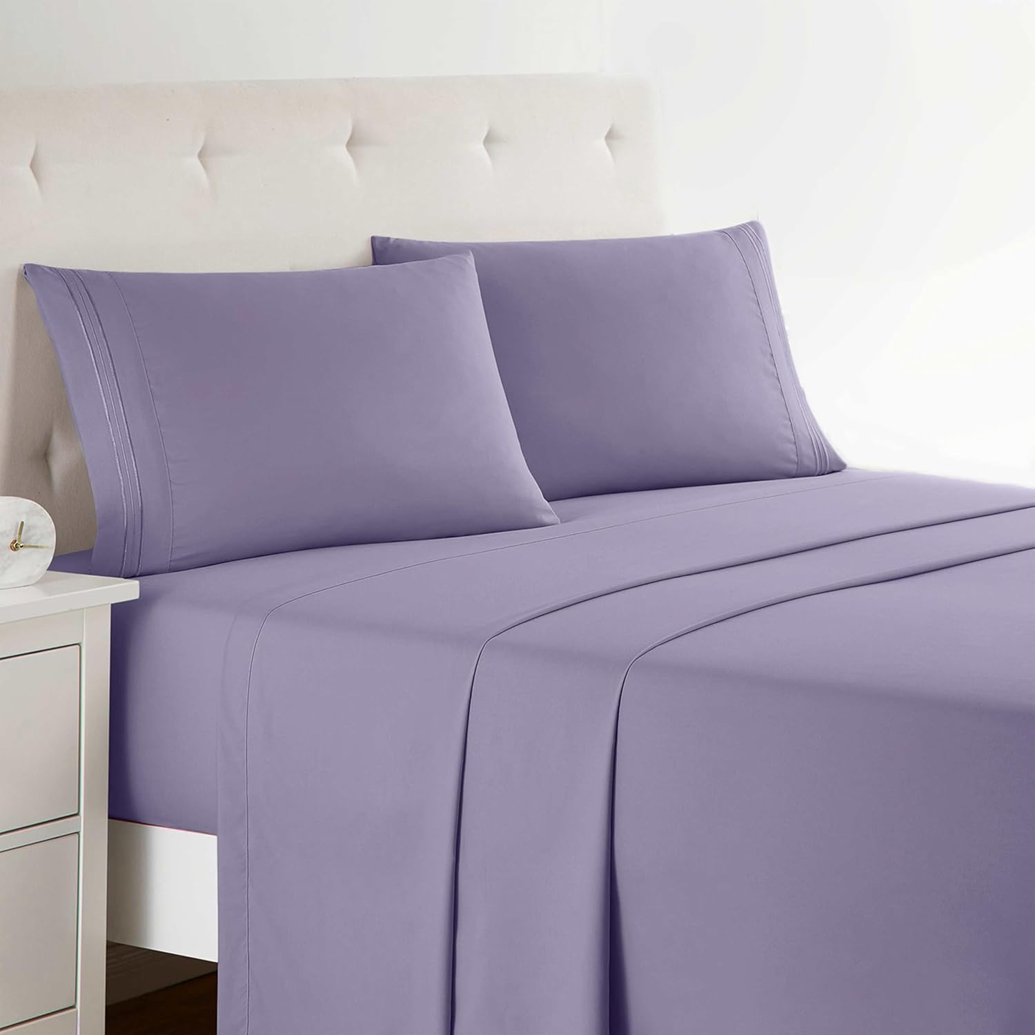 Clara Clark Premier 1800 Series Bed Sheet Set for Luxury Comfort