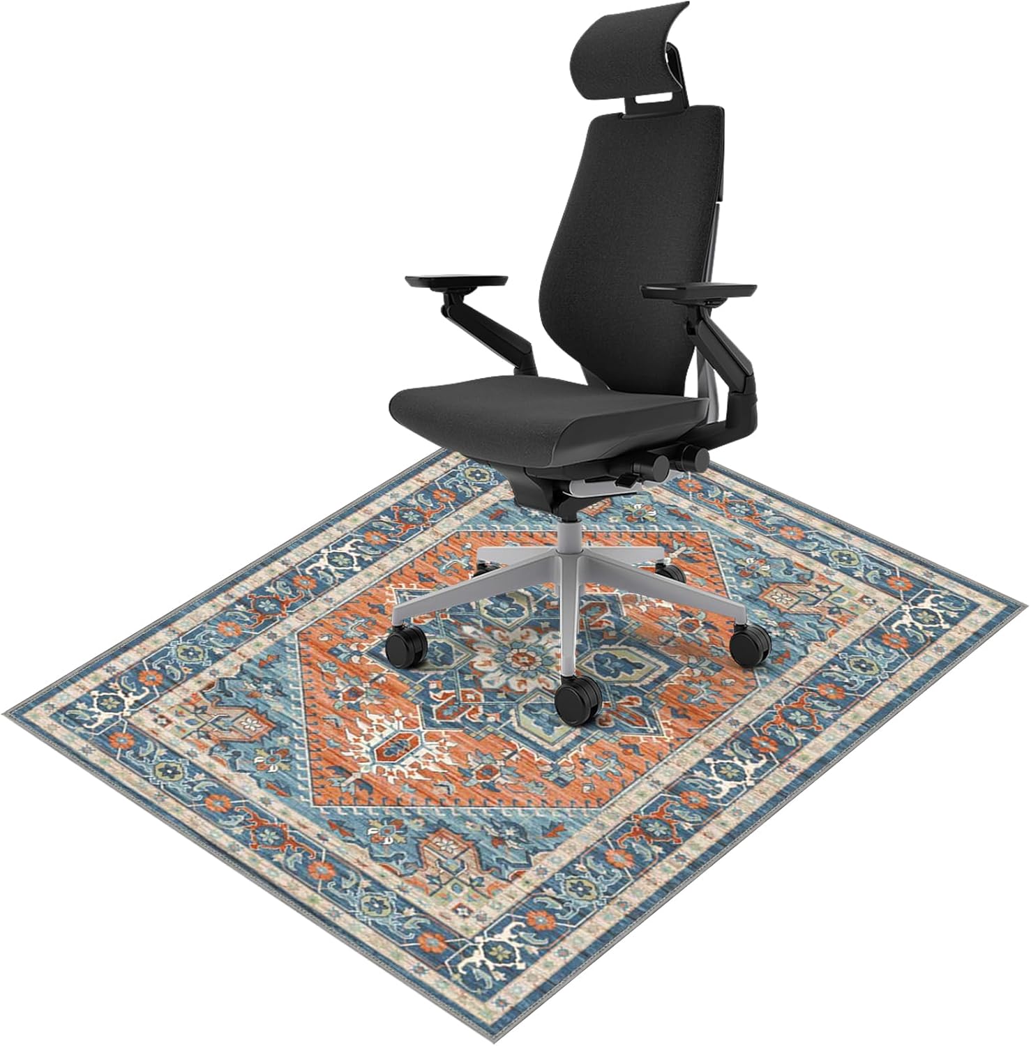 Vicwe Anti-Slip Hardwood Chair Mat 48x60 - Easy Roll