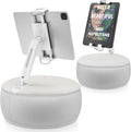 Tablet Pillow Stand Holder for Bed - Hands-Free 360 Swivel iPad Pillow