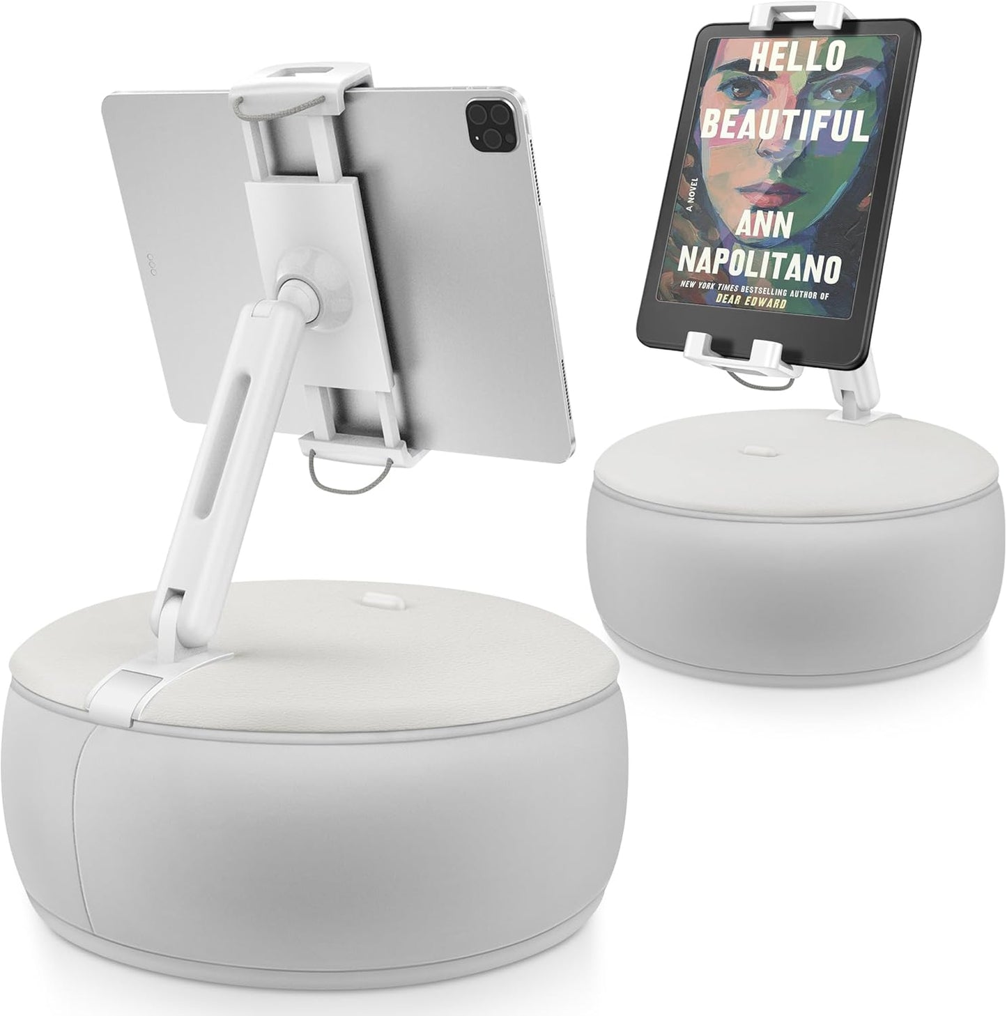 AboveTEK Tablet Pillow Stand Holder for Cozy Holiday Comfort