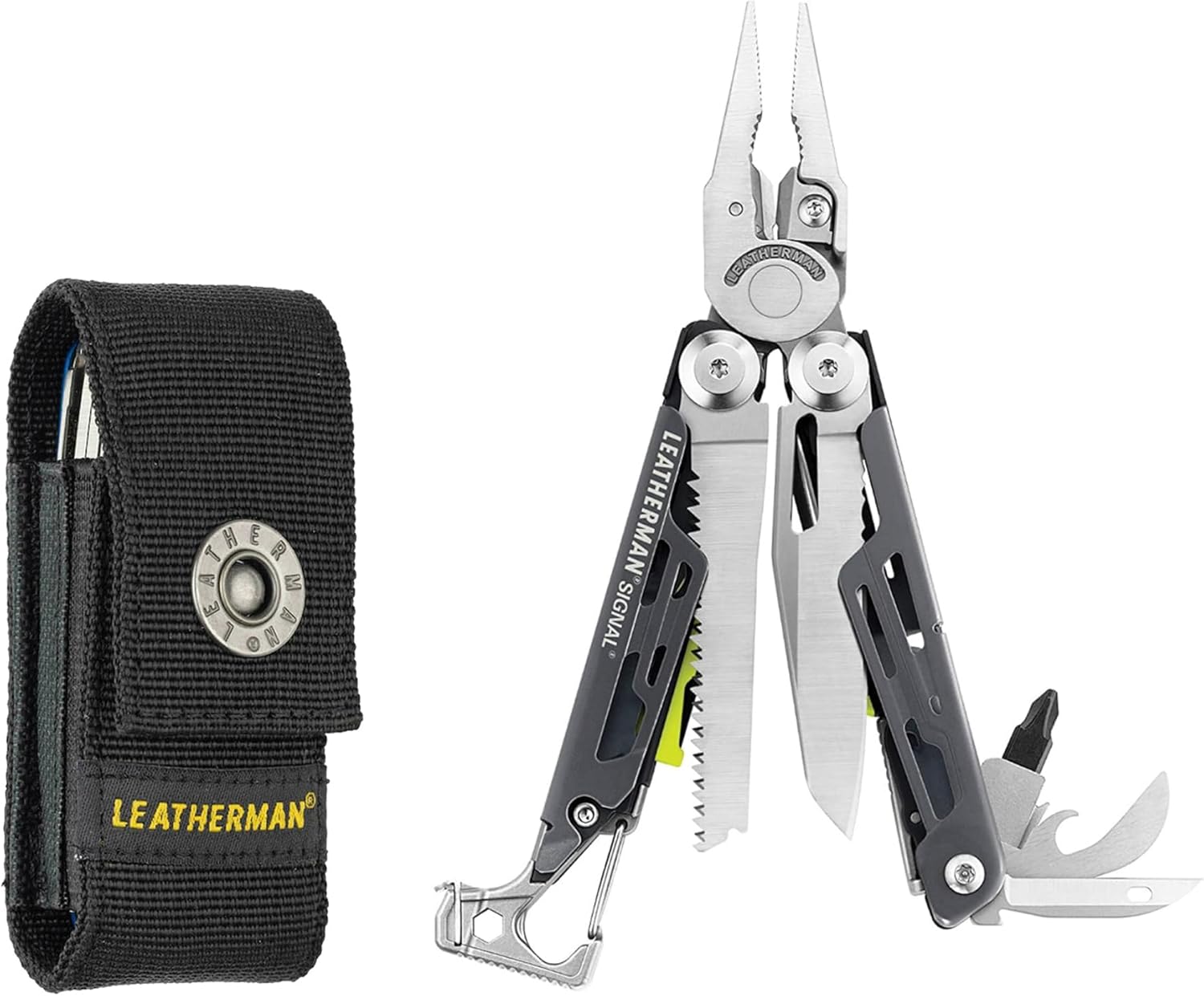 LEATHERMAN Signal 19-in-1 Multi-tool for Camping and Hiking