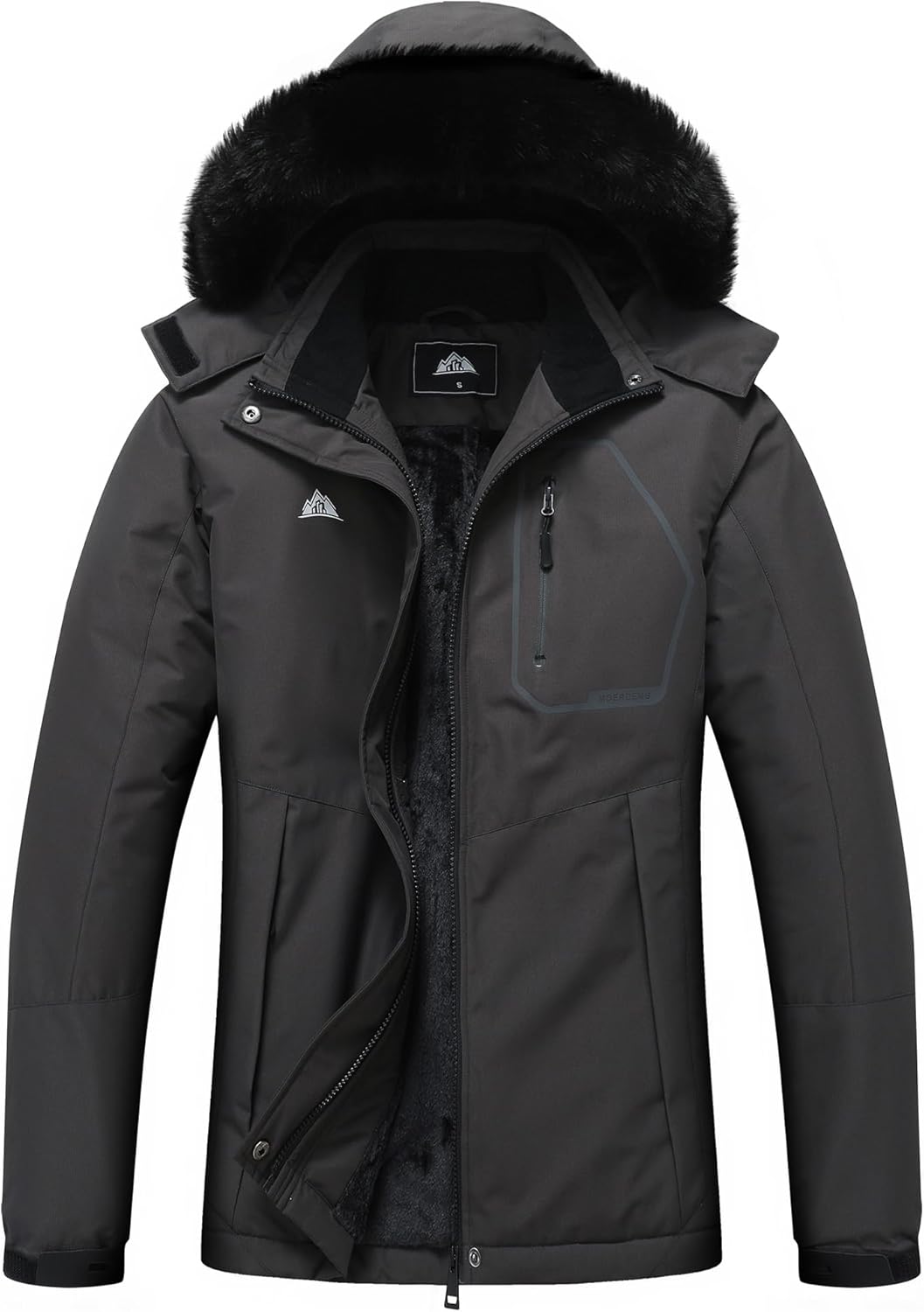 MOERDENG Women's Insulated Ski Jacket - Ultimate Winter Warmth