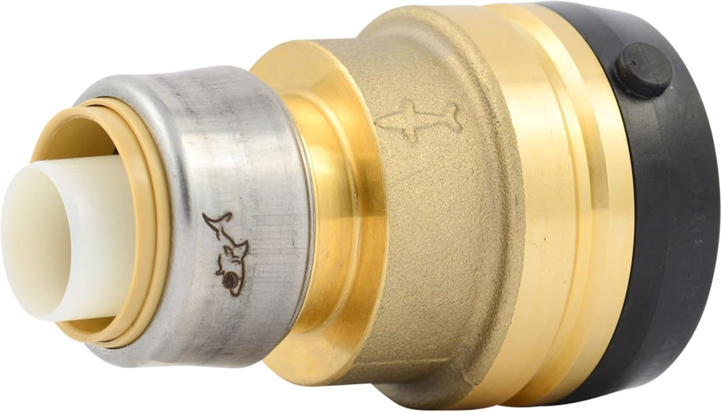 SharkBite Reducing Coupling 1-1/2 Inch x 1 Inch for Plumbing