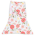 SleepingBaby Zippy Swaddle Cozy Baby Swaddle Blanket - Pink Poppy