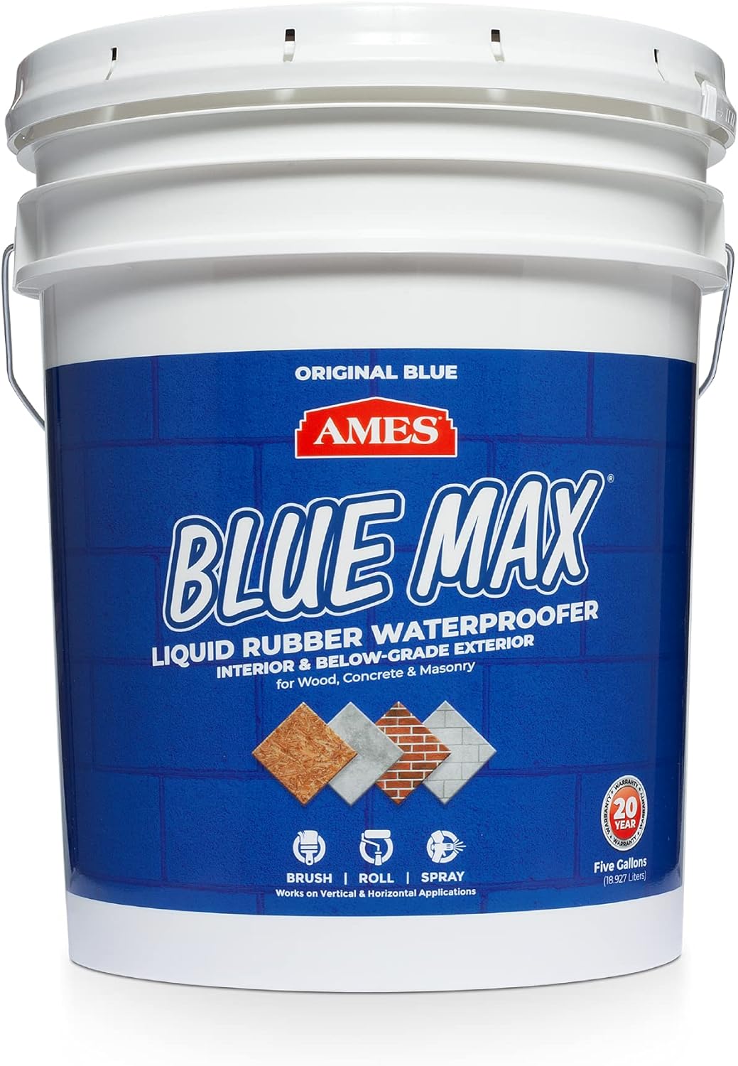 Ames Blue MAX Waterproofer for Concrete Sealing and Protection