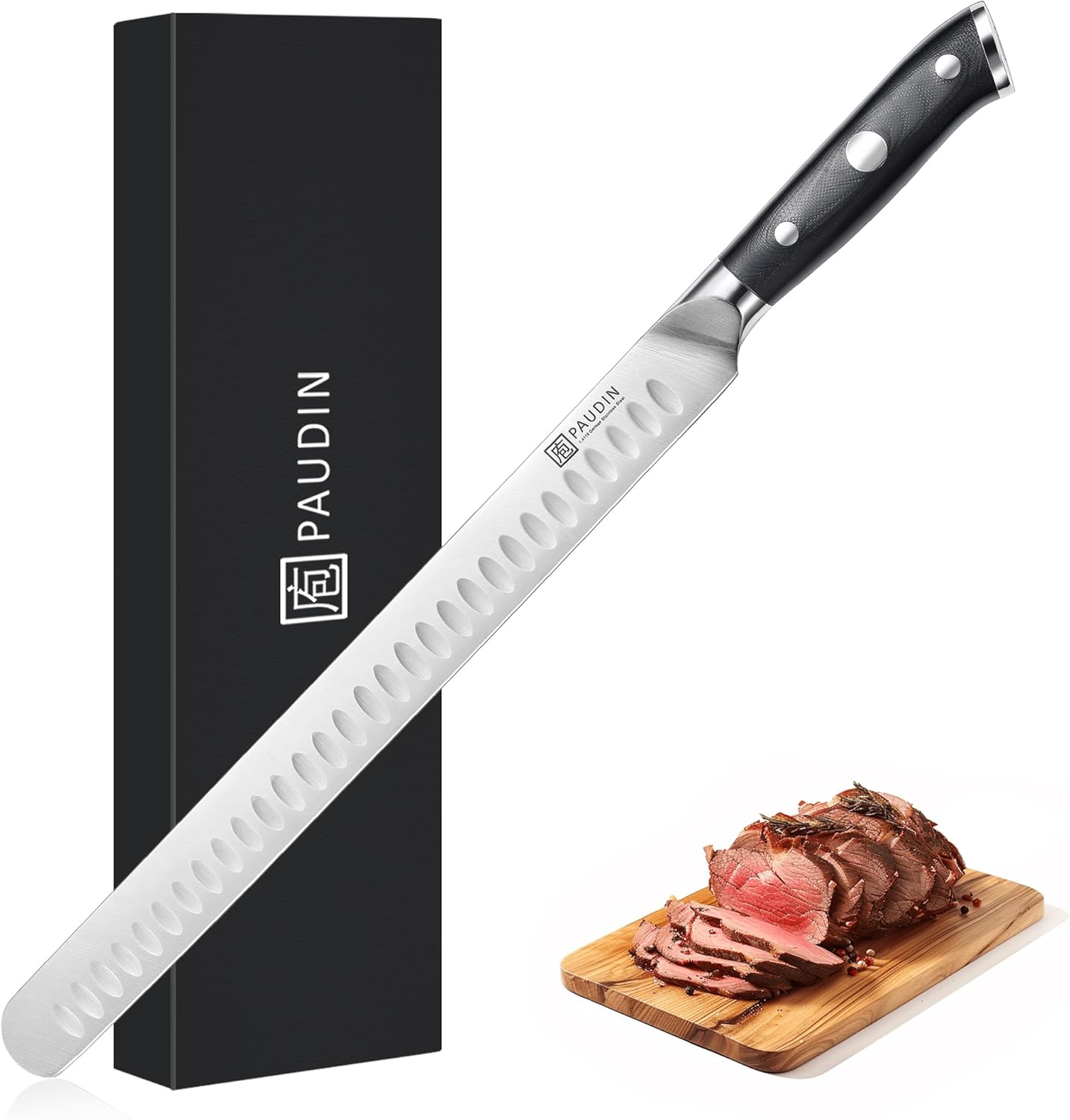 Premium 12 Inch Brisket Knife for Effortless Meat Slicing