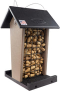 Plastic Poly Hanging Whole Peanut Bird Feeder for Large Birds - Sturdy