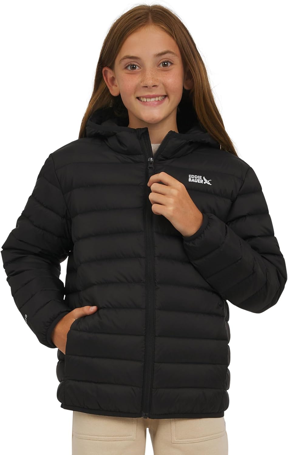 Eddie Bauer Girls' CirrusLite Lightweight Down Puffer Jacket