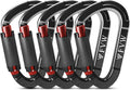 FVW Auto Locking Rock Climbing Carabiner Clips - 25KN Heavy Duty