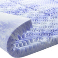 Dreamsmith 4 in 7-Zone King Memory Foam Mattress Topper - Cooling