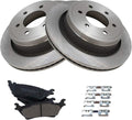 TRQ Rear Brake Pad & Rotor Kit for 2012-2018 Ford F-150