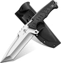 Purple Dragon Fixed Blade Knife - D2 Steel Survival Knife for Camping