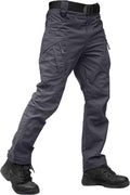 TACVASEN Men's Tactical Pants 9 Pockets Cargo - Durable, Water mens