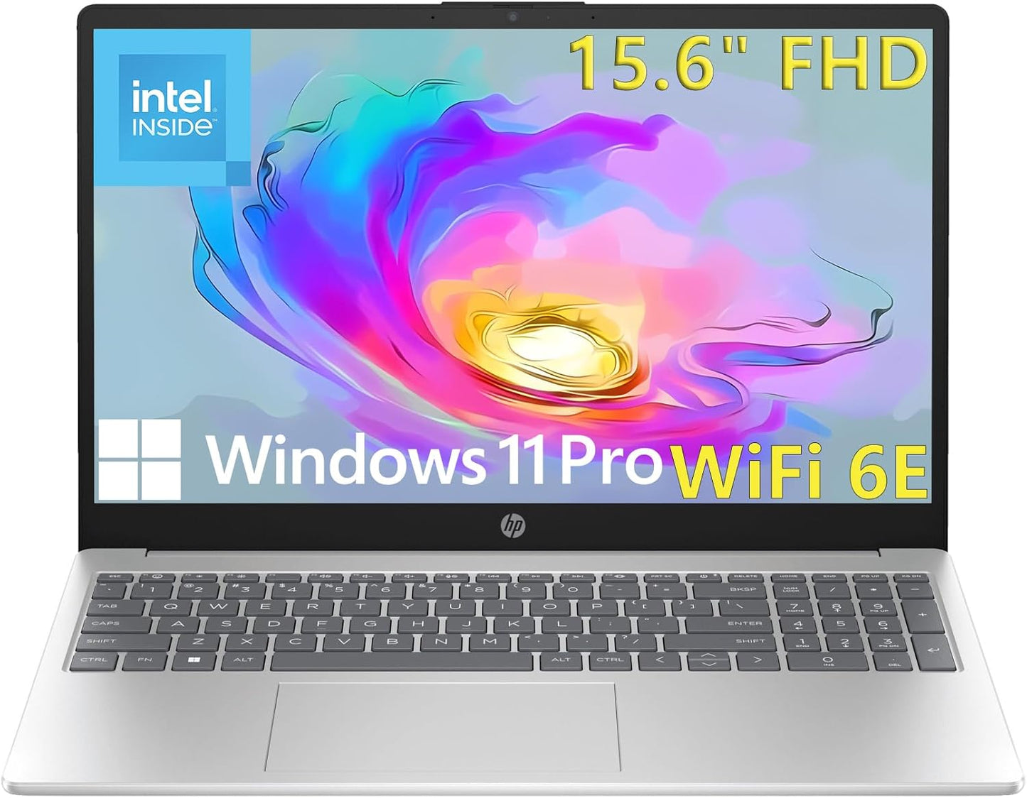 HP 15.6 FHD Laptop for Students with 16GB RAM and 256GB SSD