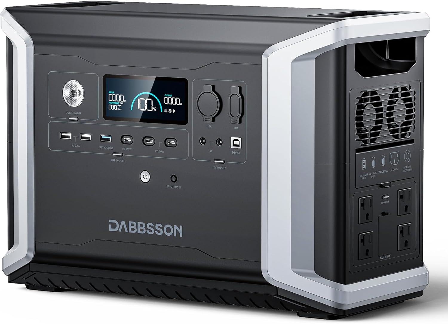 Dabbsson Portable Power Station: 16660Wh for Any Adventure!