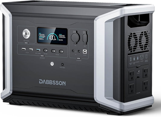 Dabbsson Portable Power Station: 16660Wh for Any Adventure!