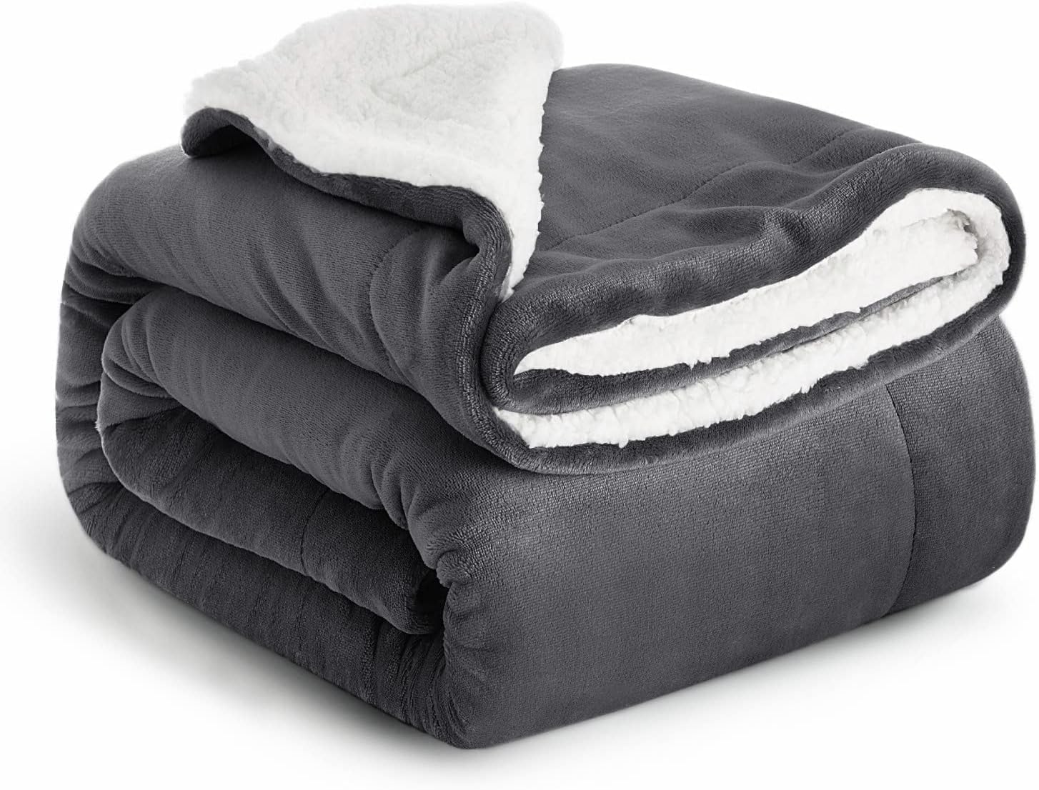 IR Imperial Rooms Sherpa Blanket Queen Size for Cozy Warmth