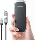 PHIXERO P10PRO External NVMe SSD 1TB Black - Portable 1050MB/s