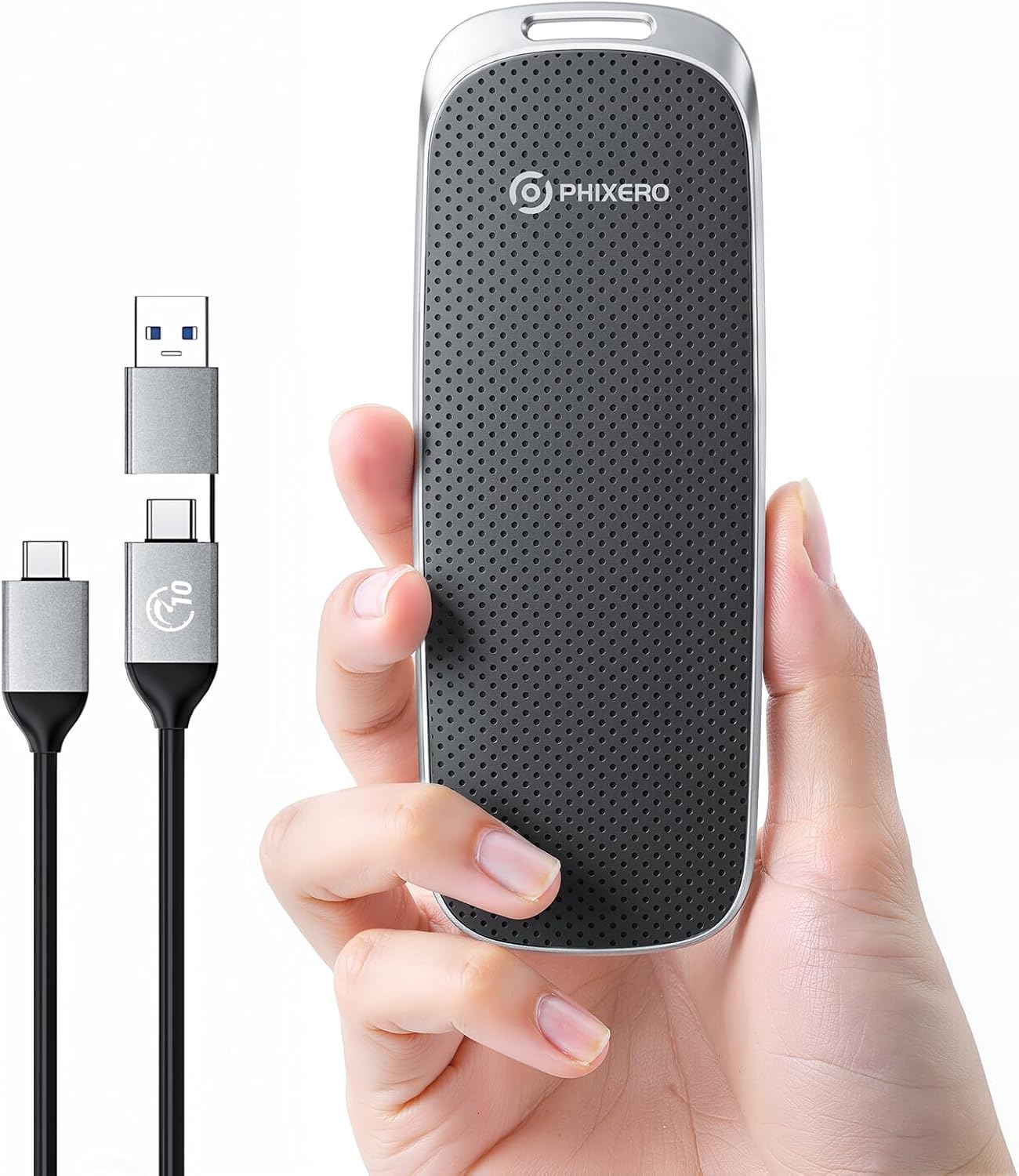 PHIXERO P10PRO External NVMe SSD 1TB for Fast Data Transfer