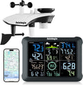 WiFi Smart Weather Station SA9 - 24H/7-Day AI Forecast & Large Display
