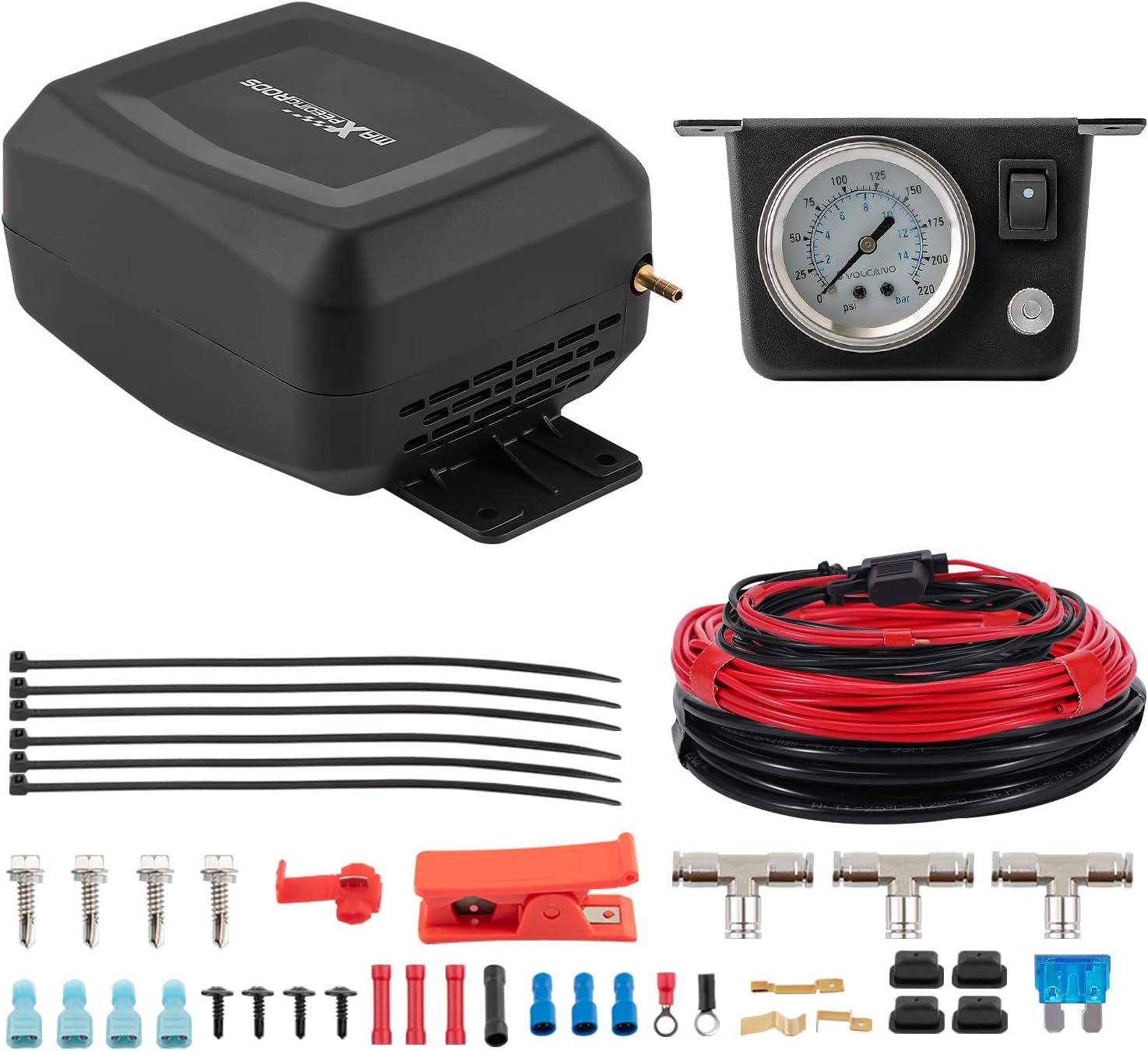 Universal Air Spring Compressor Kit for Trucks - maXpeedingrods