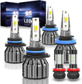 Compatible for 2015-2021 Honda CRV Light Bulbs 6-Pack - 6500K Cool