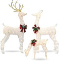 Joiedomi 3 Packs Christmas Decoration Deer Family for Yard