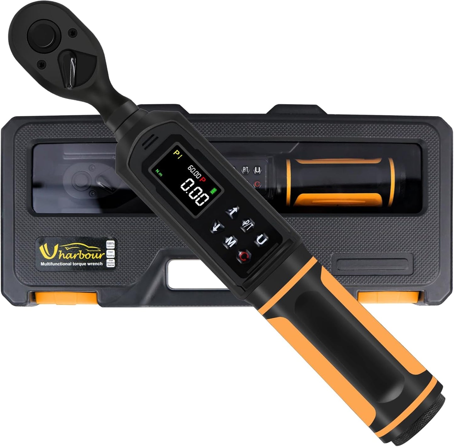 Digital Torque Wrench 3/8 Drive with Dual Direction Ratchet