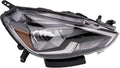 TRQ Passenger Side Headlight Assembly Halogen Compatible
