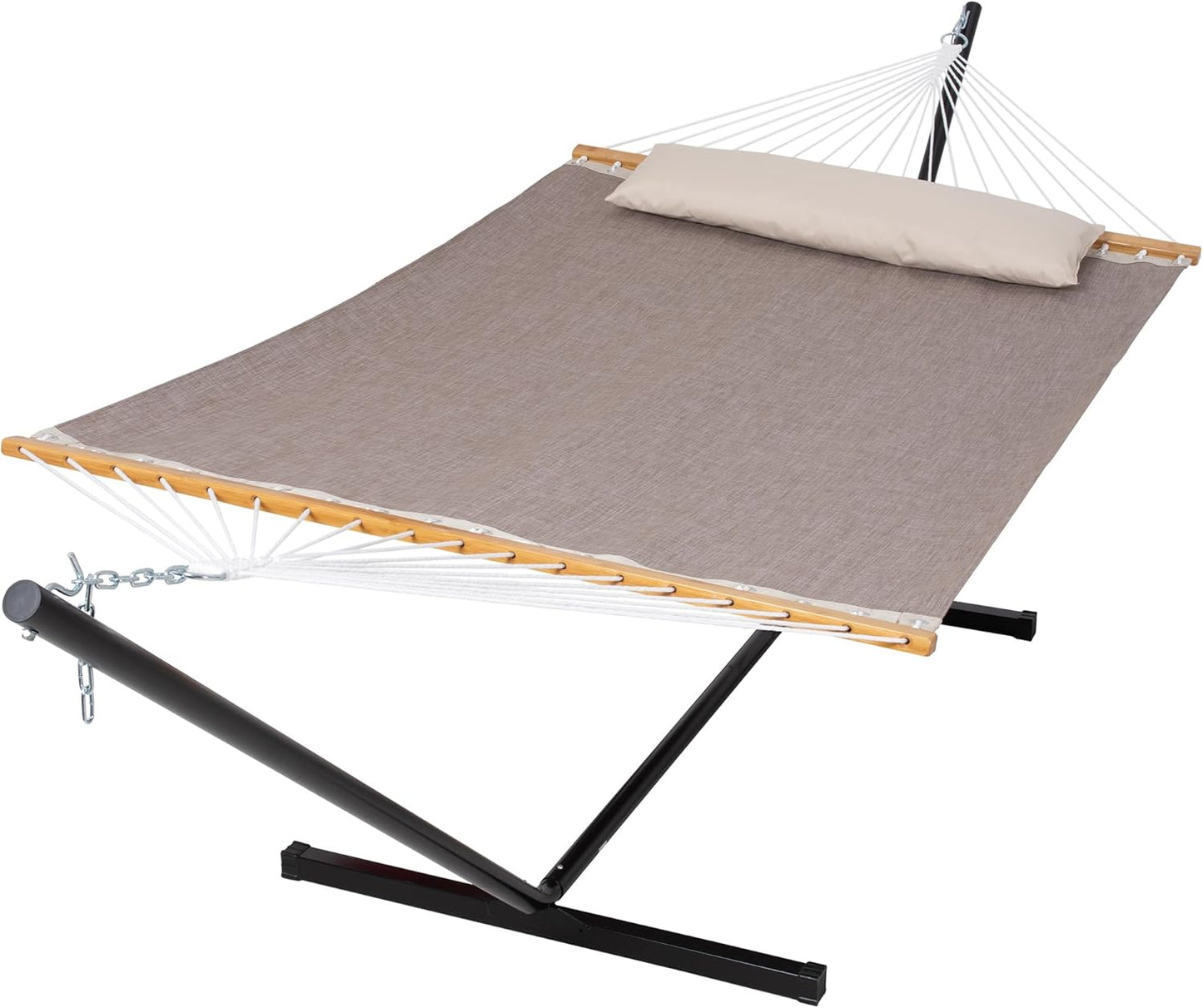 Portable Hammock with Stand for 2 Person, 450 lbs Capacity