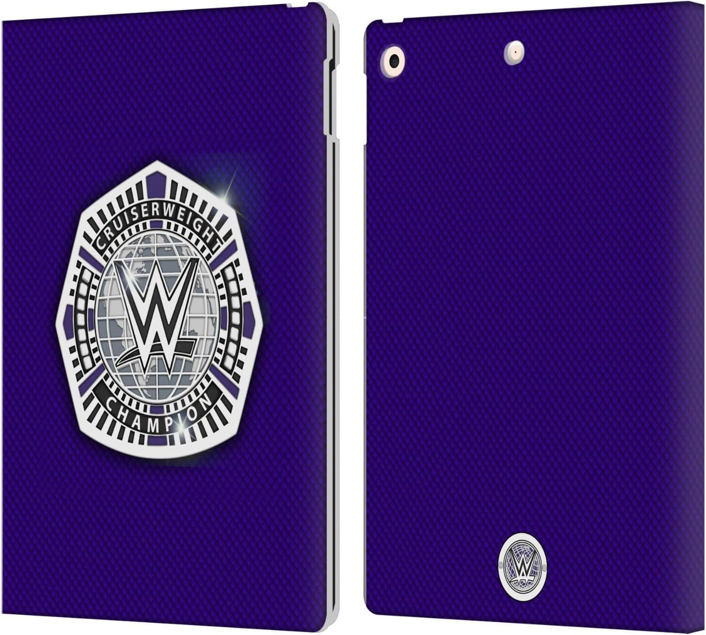 WWE Cruiserweight Champion Leather Wallet Case for iPad 10.2
