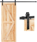 Sliding Barn Door Hardware Track Kit 5.5 ft - Smooth Quiet Slide