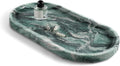 Koville Norway Natural Marble Tray 12in x 6in - Elegant Vanity
