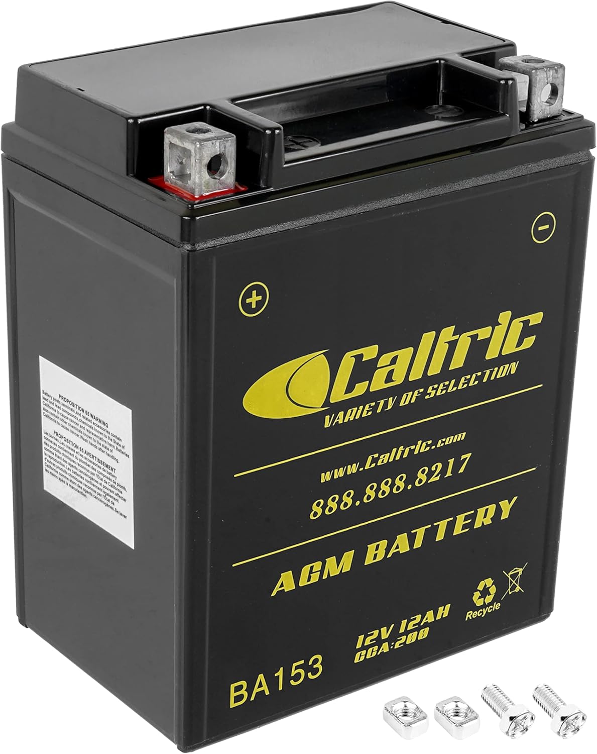 Caltric AGM Battery for Polaris Sportsman 500 4X4 2001-2012