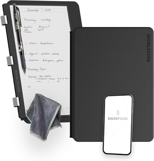 Rocketbook Pro 2.0 Reusable Smart Notebook for Professionals