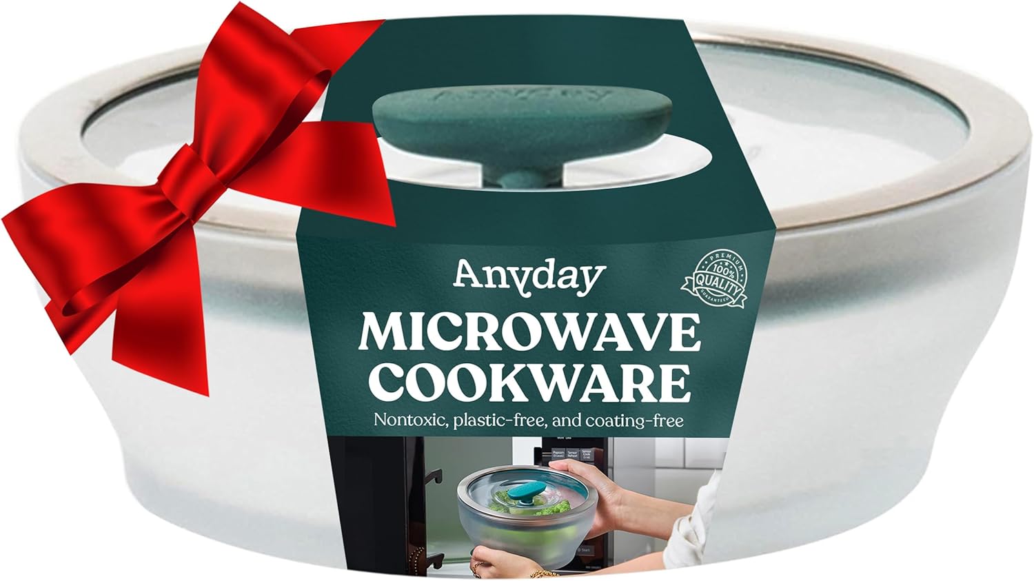 Anyday 4-Cup Microwave Cookware for Healthy Meal Prep