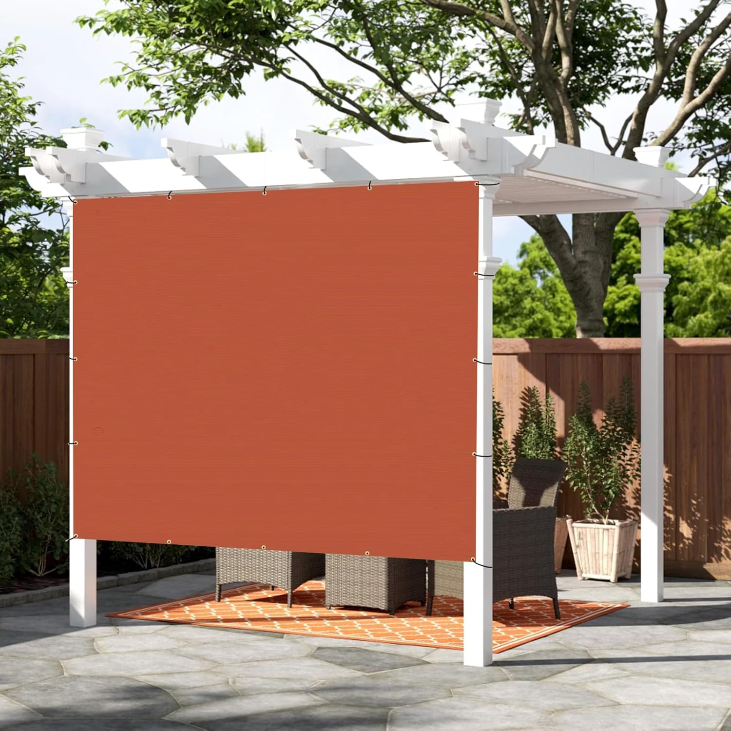 Custom Size 12x14 FT Shade Cloth for Outdoor Sun Protection
