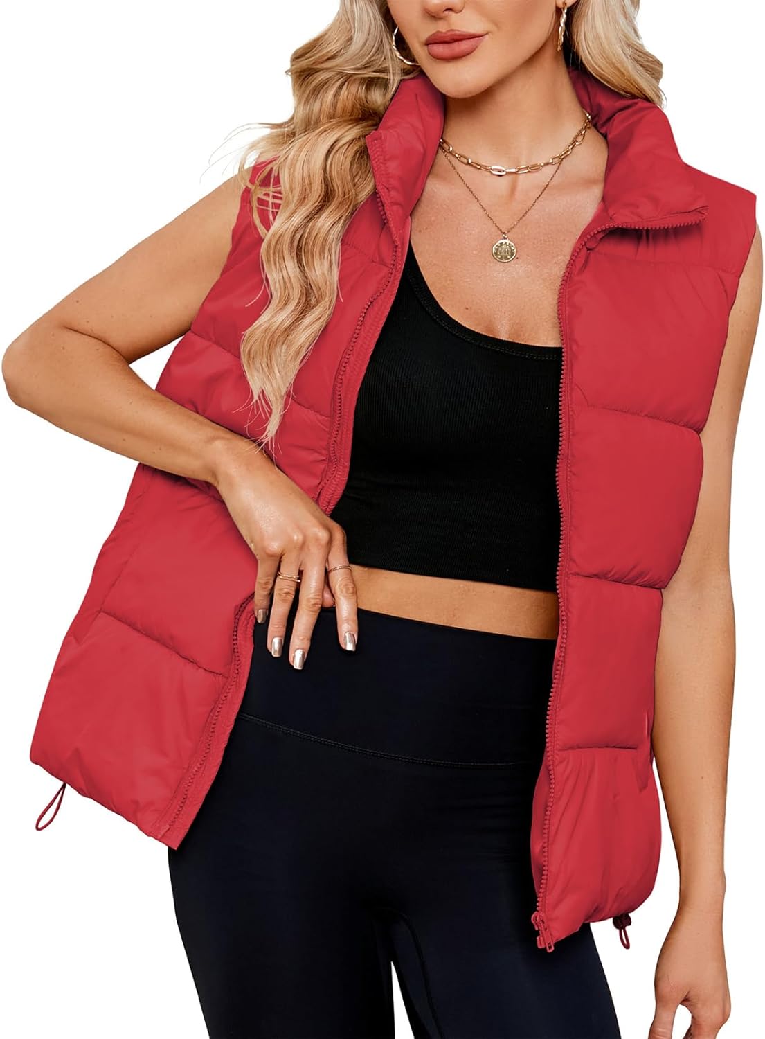Century Star Puffer Vest for Women: Stylish & Warm Outerwear